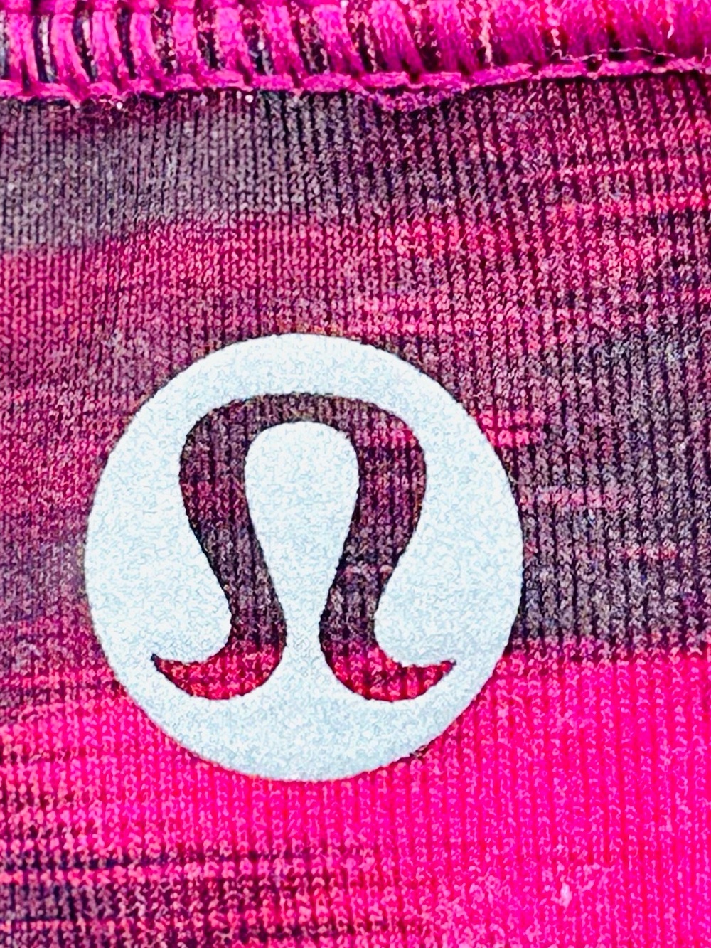 Lululemon Energy Bra Pink Multi Abstract Print Sports Bra women Size 8 - Picture 5 of 5